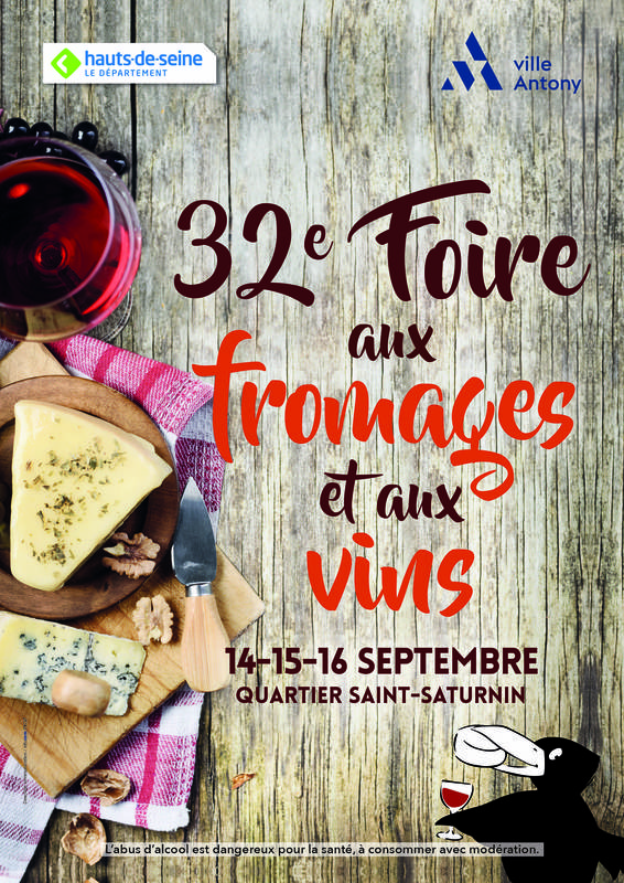 32ème Foire aux Fromages et aux Vins à Antony (92) - Septembre 2018