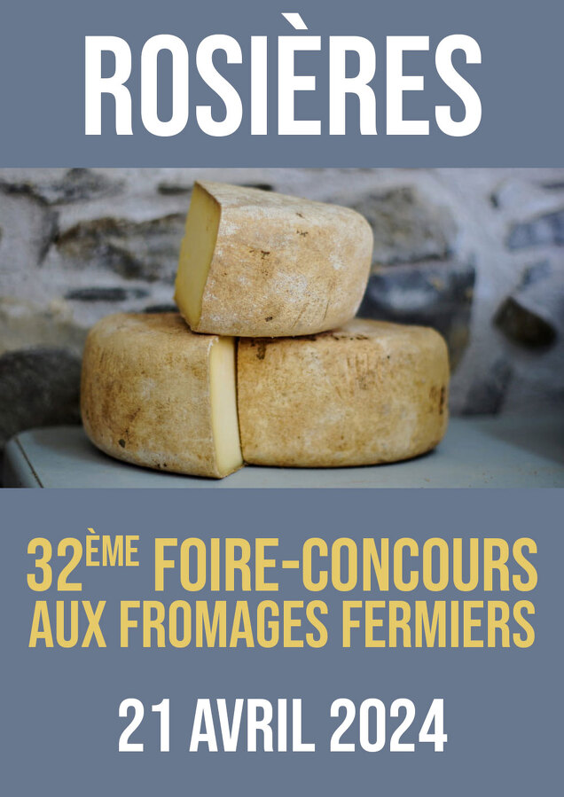 Foire et Concours aux fromages fermiers à Rosières