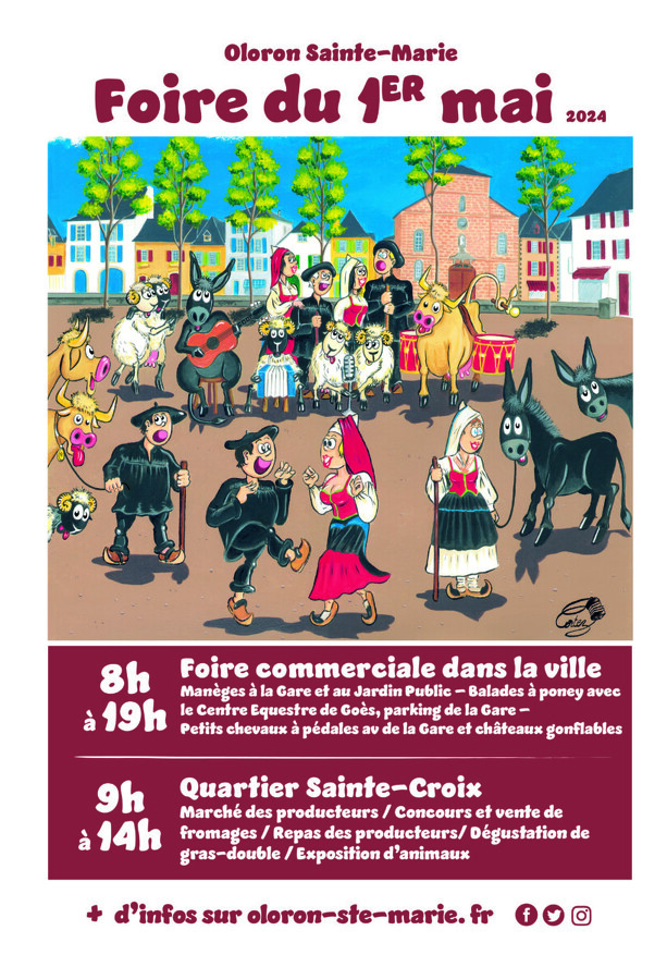 Concours de fromages et marché fermier à Oloron Sainte-Marie