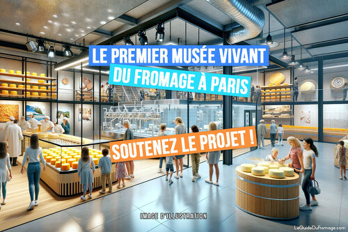 Le futur musée vivant du Fromage à Paris