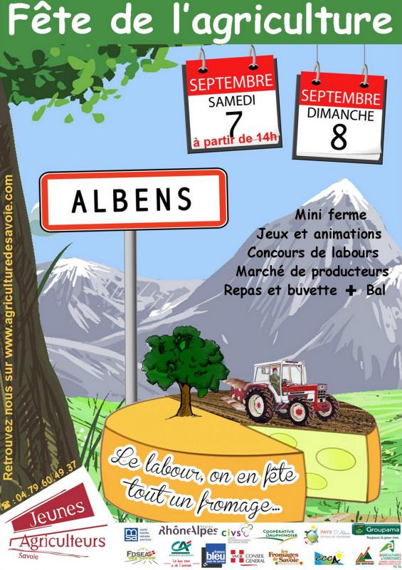 Fête régionale de l'agriculture à Albens en Savoie Septembre 2013