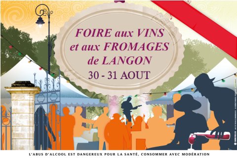 29ème Fête du vin et du fromage de Langon Août 2014