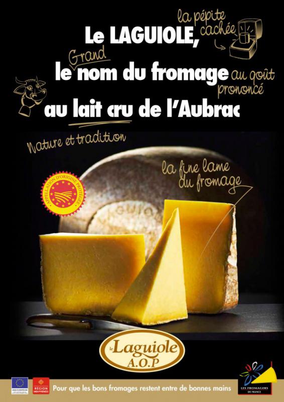 Manifestation Nationale - Laguiole, le grand nom du fromage au lait cru de l'Aubrac !