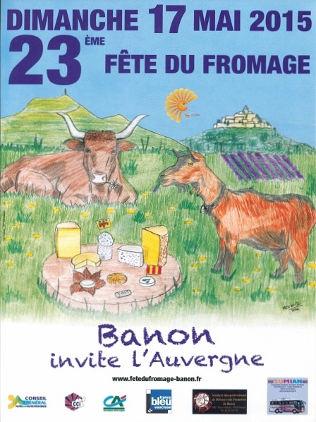 23ème édition de la fête du fromage à Banon mai 2015