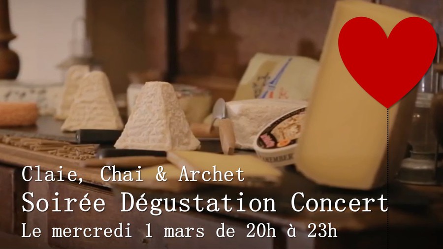 Soirée dégustation concert à Paris (75) - Mars 2017