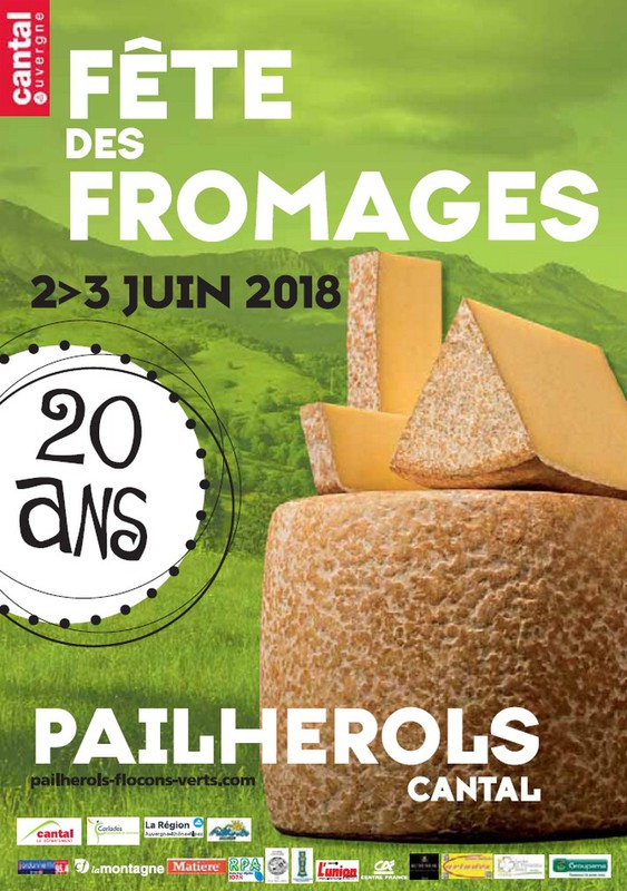 20ème fête des Fromages de Traditions à Pailherols (15) - Juin 2018
