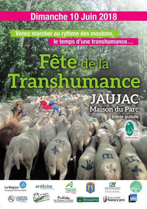 Fête de la Transhumance à Jaujac (07) - Juin 2018