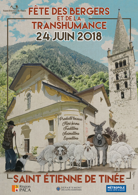 Fête de la transhumance à Saint Etienne de Tinée (06) - Juin 2018