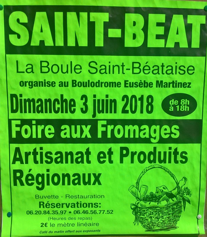 Foire aux fromages à Saint-Béat (31) - Juin 2018