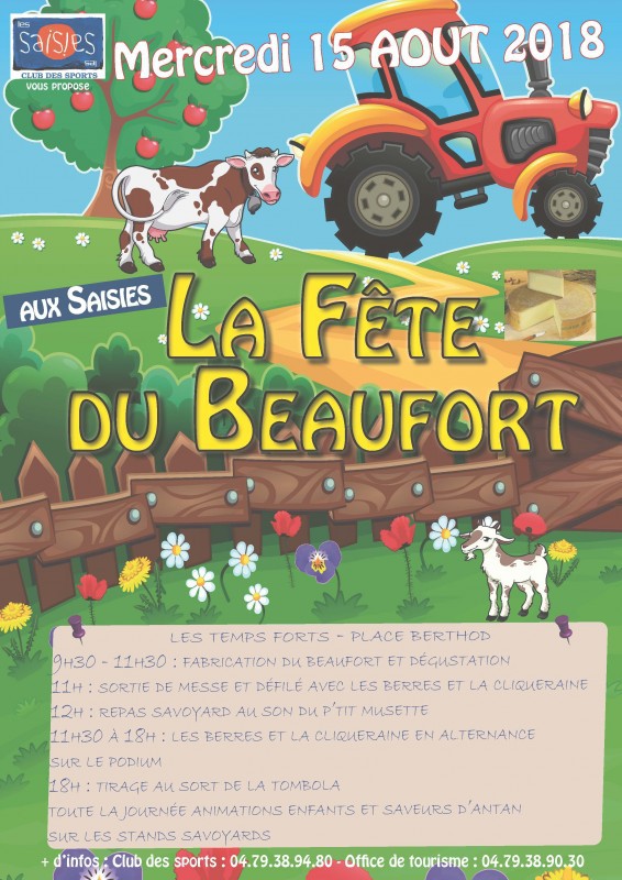 Fête du Beaufort aux Saisies (73) - Aout 2018