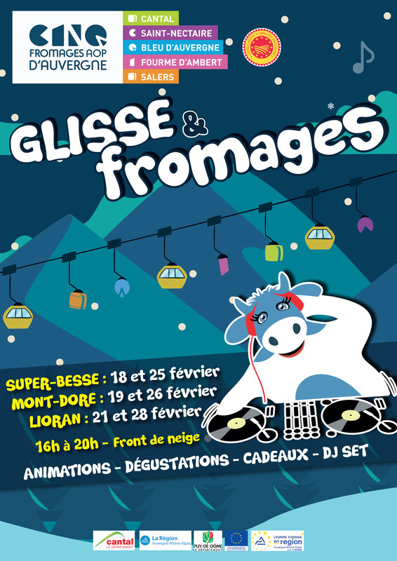 Challenge Glisse and Fromages AOP d'Auvergne - LE MONT-DORE