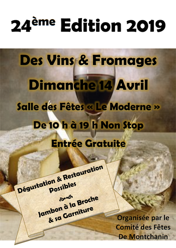 24ème journée des vins et fromages de Montchanin