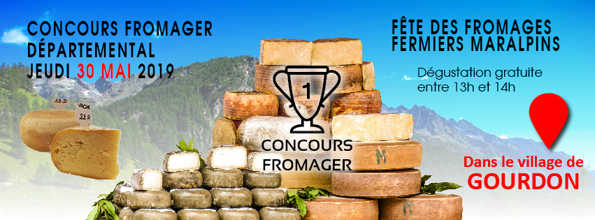 9ème Concours Fromager des Alpes Maritimes et 2ème Fête des Fromages Fermiers Maralpins à Gourdon (06)