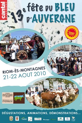13e Fête du Bleu d'Auvergne à Riom-es-Montagnes