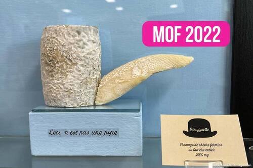 Oeuvre en fromage MOF 2022