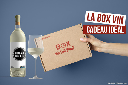La box vin pour accompagner la box fromage