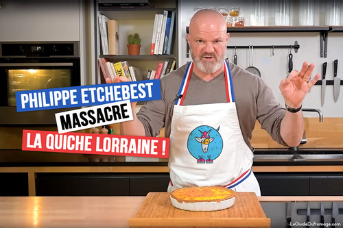 Philippe Etchebest présente sa recette de Quiche Lorraine